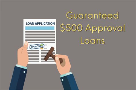 Guaranteed 500 Loan Bad Credit